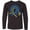 AB-Black, variant on Inktastic 3-21 World Down Syndrome Day Blue and Yellow Rainbow Ribbon Long Sleeve Youth T-Shirt