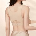 thumbnail image 5 of Xdegoge Front Closure Sports Bras for Women No Underwire Full Coverage Seamless Workout Bra Breathable Activewear Yoga Gym Bralettes, 5 of 7