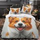thumbnail image 2 of Juego de Fundas Nórdicas con Animales Impresos en 3D para Niños y Bebés, 2 of 8