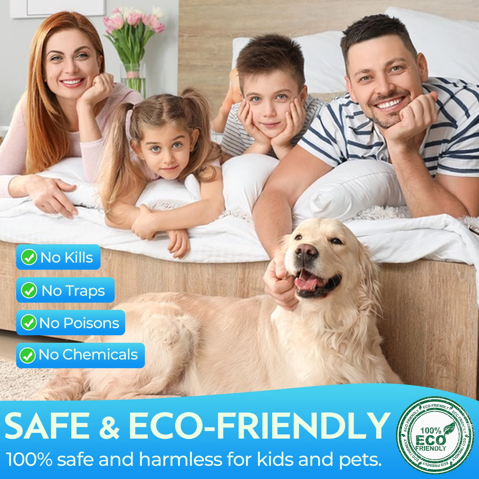 Mouse Repellent Ultrasonic Plug in, 2026 Upgraded Mice Repellent Indoor Ultrasonic Pest Repeller, 360° Ultrasonic Rodent Repellent with PIR Sensor & LED Strobe Light for Indoor