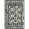 thumbnail image 4 of SAFAVIEH Sunrise Wade Geometric Reversible Indoor/Outdoor Area Rug, Ivory/Beige Black, 4' x 5'7", 4 of 9