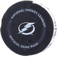 thumbnail image 2 of Tampa Bay Lightning Game-Used Puck vs. Calgary Flames on January 6, 2022 - Fanatics Authentic Certified, 2 of 3