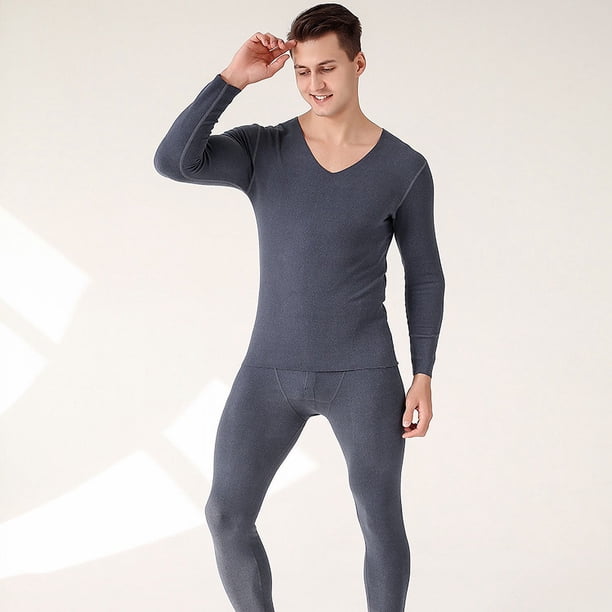 Traje de ropa interior térmica para hombre y mujer con superficie AB de terciopelo sin costuras de dos colores y doble cara, calzoncillos largos gruesos con forro polar para mujer