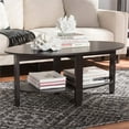 thumbnail image 2 of Baxton Studio Ancelina Coffee Table in Wenge Brown, 2 of 7