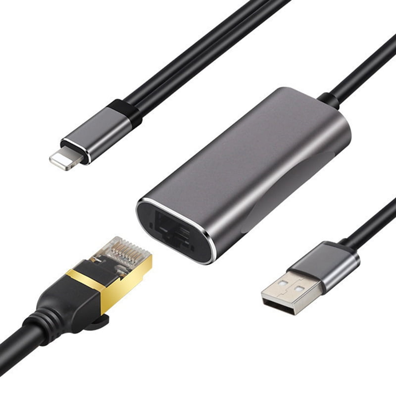 RJ45 LAN Adapter 1000Mbps Wired Network Converter Driverless