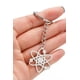 thumbnail image 3 of Joyería de Moda Personalidad de Acero Inoxidable Flor Universo Colgante Llavero Colgante Mujer Geométrica Accesorios, 3 of 4