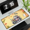 thumbnail image 3 of Scottish Fold Celebrates Spring and Enjoys a Happy Easter Desk Mat Full Keyboard Mouse Pad Cat Lover Kitten Owner Gifts Large Mousepad - 02001, 3 of 5