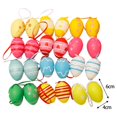 thumbnail image 4 of 24 Huevos de Pascua Coloridos Decoraciones DIY Sunnimix, 4 of 8