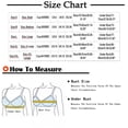 thumbnail image 3 of Darzheoy Wire-Free Bra for Women Solid Color Comfortable Bra Underwear No Rims Womens Bras 42/95BC, 3 of 3