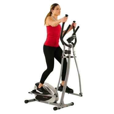 Amazon.com : Plasma Fit Elliptical Machine Cross Trainer 2 in 1 Exercise  Bike Cardio Fitness Home Gym Equipment : Sports & Outdoors
