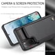 thumbnail image 3 of Funda para Samsung Galaxy S20 con tarjetero, funda tipo cartera para hombre y mujer con bloqueo RFID, funda de piel resistente con cierre magnético y función atril, a prueba de golpes, 3 of 10
