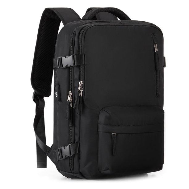 Mochila de mano VGCUB Large Travel 40 L para mujeres y hombres, color negro