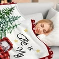 thumbnail image 4 of Christmas Blanket, This is My Christmas Movie Watching Blanket, Soft Flannel Xmas Tree Farm Truck Throw Blankets, Winter Holiday Throw Blanket for Couch Sofa Bed, Christmas Decorations, 4 of 6