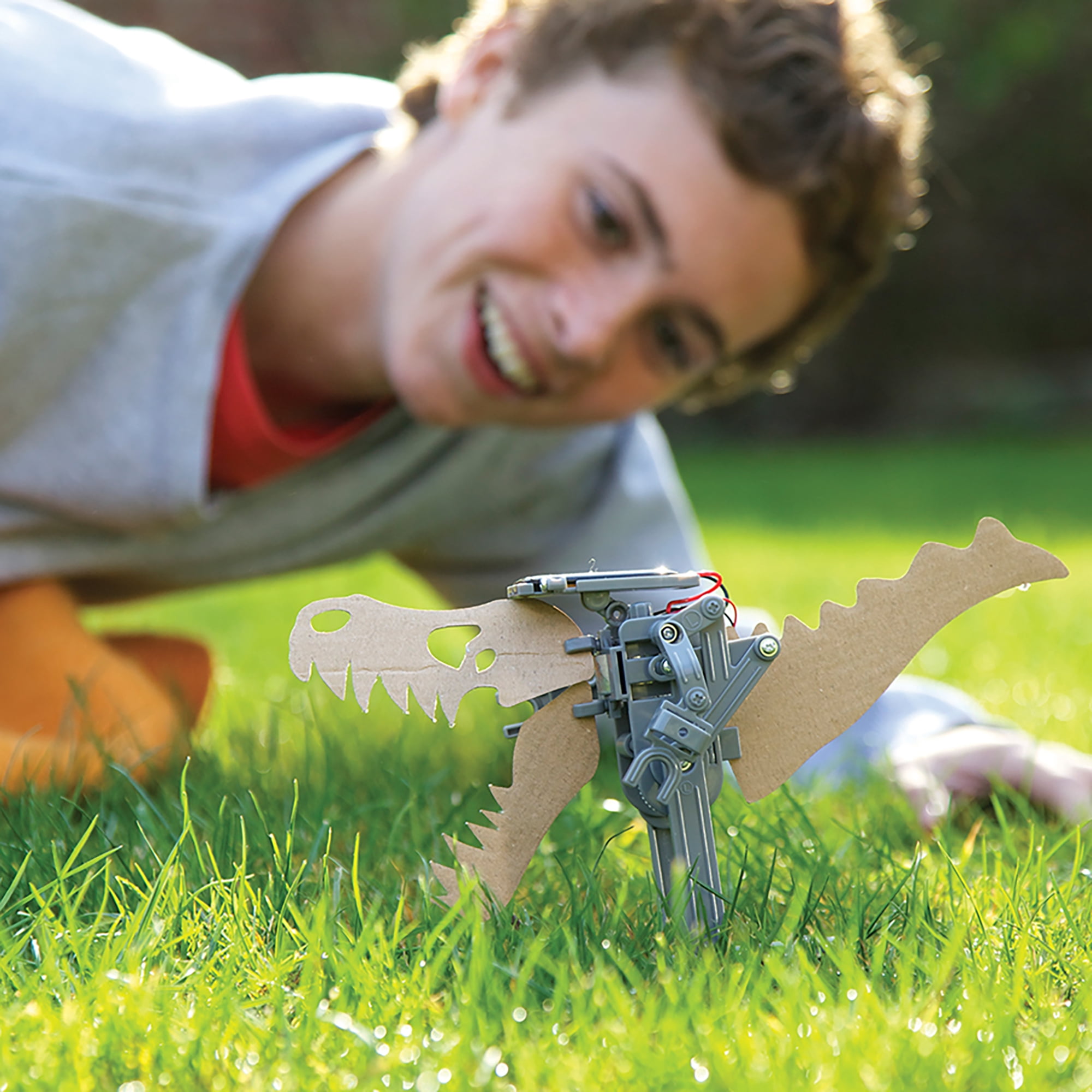 4M: Green Science - Solar Robot - DIY Walking Robot Building Kit, Renewable Energy Powered Motor, Mechanical Motion, Engineering Toy, STEAM, Kids 5+