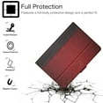thumbnail image 2 of Fire HD 8 2020 Case for Kindle Fire HD 8 Plus(10th Gen 2020), Allytech Slim Kickstand PU Leather & Soft TPU Bumper Anti-Scratch Card Slots Case with Auto Sleep Wake for Amazon Fire HD 8", Red, 2 of 7