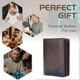 thumbnail image 5 of PU Wallet for Men, Smooth Leather Card Holder, Men's Slim Wallet Minimalist Wallet for Men, 5 of 5