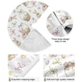thumbnail image 5 of FMSHPON Rabbit Eggs Basket Xmas Christmas Tree Skirt Stand Mat for Holiday Party Decoration Indoor Outdoor 36 inches, 5 of 6