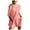 F-243Light Pink, variant on Womens Summer Romper Short Sleeve Round Neck Solid Color Comfortable Stylish Jumpsuits With Pockets For Casual Daily Wear,Brick Red,L