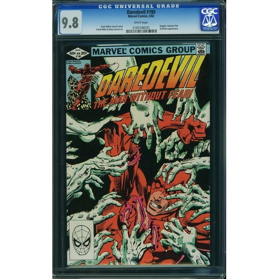 Daredevil #180 - CGC 9.8 Comic Book