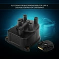thumbnail image 1 of Car Auto Distributor Cap & Distributor Rotor Ignition Kit  Sturdy for   92-00 30102 P54 006, 1 of 7