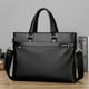 thumbnail image 5 of Bolso de marca para hombre, maletín clásico de cuero PU de alta calidad para hombre, bolso de negocios para hombre, bolso de mensajero para computadora portátil, 5 of 5