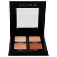 thumbnail image 1 of Cuádruple de sombras de ojos - Peach Pie de SIGMA para mujeres - Sombra de ojos de 0,14 oz, 1 of 3
