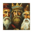 thumbnail image 3 of "Wisemen Bearing Gifts" - Canvas, 3 of 25