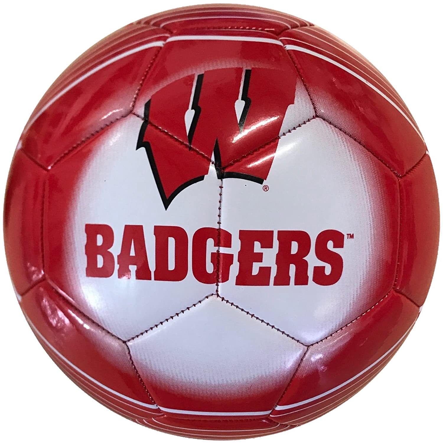 Icon Sports Group Soccer Ball, Size 5, Red and White