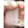 thumbnail image 2 of Wool Roving 1 lb Shep's Wool SOFT MERINO Wool for Spinning Hand Spinning Wool for Felting Wool Top Roving Spinning (1lb) Needle Felting Wool Wool Roving White Wool Roving, 2 of 5