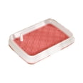thumbnail image 2 of Dog Potty Tray with Grid Large Small Size, Washable Indoor Pet Toilet, 45x33 or 60x43 cm, Dog Bathroom Mat with Leakproof Tray，E, 2 of 3