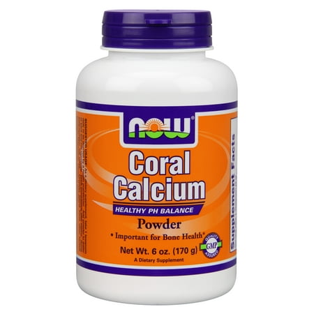 NOW Foods pH Le calcium de corail Support équilibre, 6 Oz