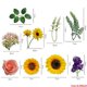 thumbnail image 2 of Artificial Sunflower Vine Vivid Simulation Flowers Wall Hanging Rattan Ornament, 2 of 4