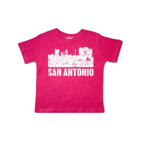 

Inktastic San Antonio Texas Skyline with Grunge Gift Toddler Boy or Toddler Girl T-Shirt