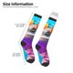 thumbnail image 2 of Balery Lizard With Sunglasses Colorful Calcetines novedosos Calcetines deportivos Calcetines hasta la rodilla Calcetines de algodón Calcetines originales y geniales, 2 of 6