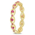 thumbnail image 3 of Everly Women's Created Ruby Sterling Silver Ring, 3 of 6