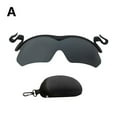 thumbnail image 4 of Clip-On Polarized Sun Visor Hat for Driving, Fishing & Outdoor Activities - Rotatable Adjustable UV Protection Sunglasses, Black Frame, Gray Lens, 4 of 8