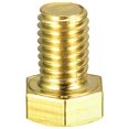 thumbnail image 3 of Brass Hex Bolts, 1/2-13x3/4" 1 Pack Fully Thread Grade 4.8 Machine Screws, 3 of 5