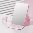 thumbnail image 5 of Stylish PU Leather Cosmetic Glass Compactly Size With Clear Reflection For Office And Outdoor Eyelash Care Use, 5 of 8