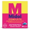 Midol Complete, Menstrual Period Symptoms Relief, Gelcaps, 24 Count (Pack of 6)
