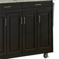 thumbnail image 4 of Homestyles Chariot de Cuisine en Bois Create-a-Cart, Noir, 4 of 26
