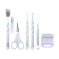 thumbnail image 1 of WHEANG Kit Accessories Tool Piece for Vinyl Set) Weeder/Scraper/Spatula Tools Silhouette(6 Precision Set for Weeding Weeding Set Tools Home Improvement One Size Multi-Color, 1 of 9