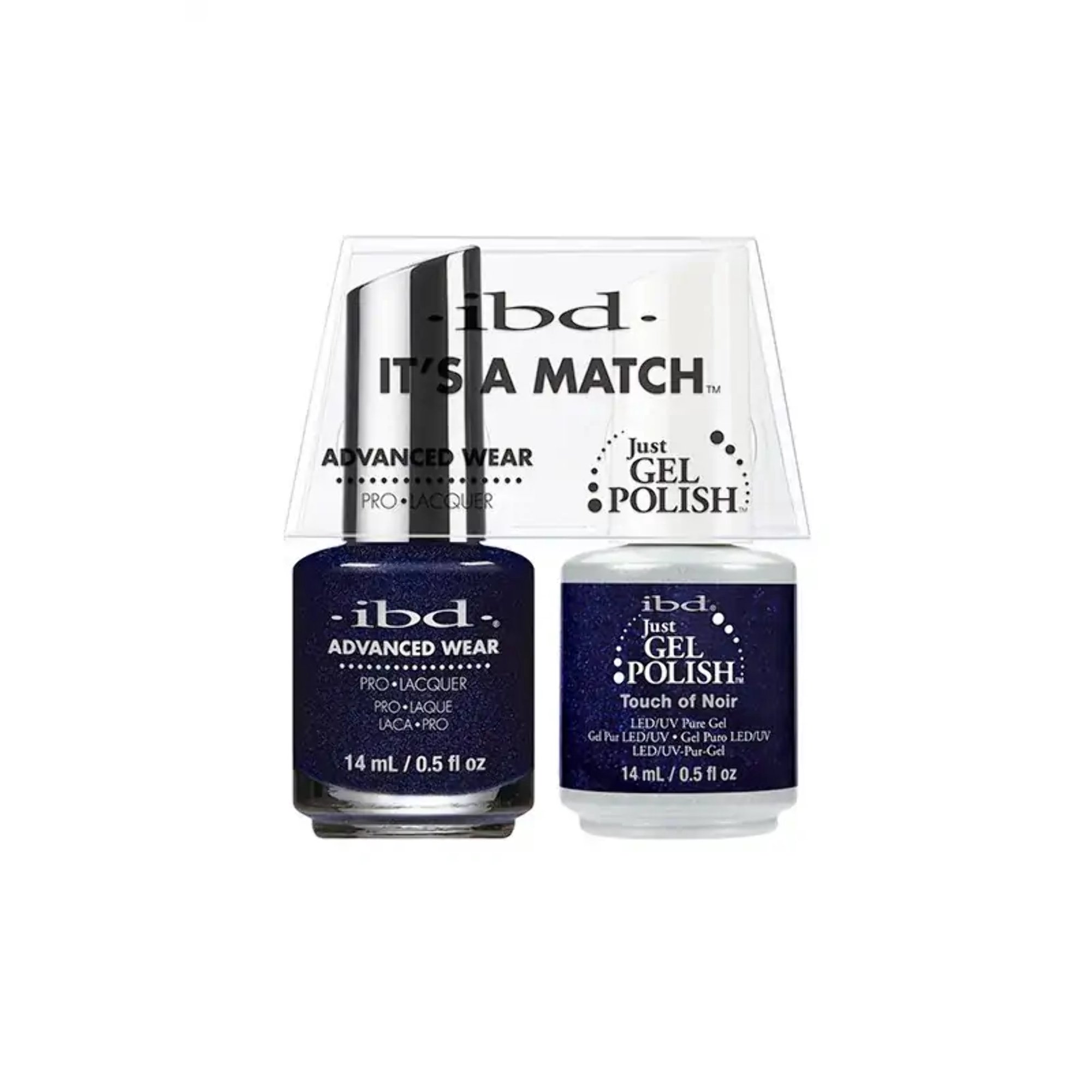 Ibd Just Gel Color Duo Touch of Noir 66685