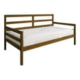 thumbnail image 4 of Home Design Towson Twin Daybed with Solid Wood Frame, Slatted Sides and Back, Stylish Seating and Sleeping Solution, Durable, Brown, 4 of 8