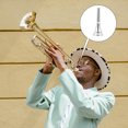 thumbnail image 1 of ORDDIART Horn Accessory 1Pack Silver Plated Mouthpiece Suitable for Students Intermediate Players, 1 of 8