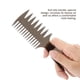 thumbnail image 1 of Peine De Peinado De Hombres, Herramienta De PeluqueríA Profesional para Hombres, con Dientes Anchos, Cabeza De Aceite, Ideal para Todos Los Tipos Y Estilos De Cabello(#2) EOTVIA  NO, 1 of 3