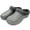 Gray, variant on Ventana Men’s Winter Clog Fuzzy Warm Indoor Outdoor Nursing Shoes Comfy Slip On&nbsp;