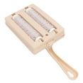 thumbnail image 4 of Carpet Debris Sweeper Brush Double Roller Handheld Dust Cleansing Brush for Bed Clothes Desktop, 4 of 6