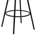 thumbnail image 5 of Dover 26" Counter Height Barstool in Matte Black Finish and Black Faux Leather, 5 of 6