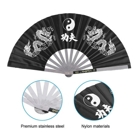 

Folding Hand Fan Chi Handheld Fan Suitable For Using In Martial Arts For Men/women