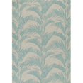 thumbnail image 1 of Momeni RIVRARV-01AQA4160 4 ft. 1 in. x 6 ft. Riviera Machine Made Transitional Rectangle Area Rug, Aqua, 1 of 6